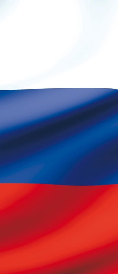 Flag Russia Photo Wallcovering