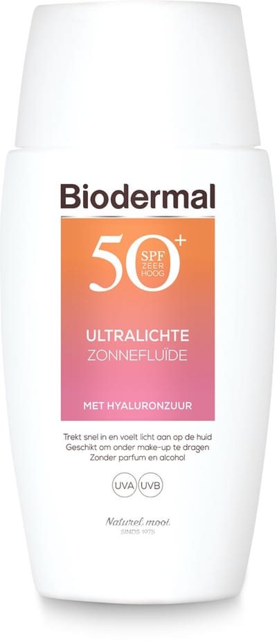 Ultralichte Zonnefluide SPF50+