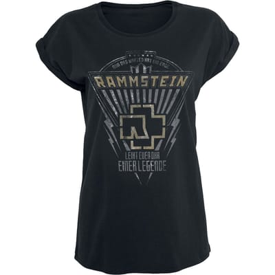 Rammstein T-shirt - Legende - S tot 3XL - voor Vrouwen - zwart