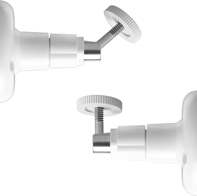 Camera Beugel - Montagebeugel Hangers - Veiligheid Binnen Buiten - 360 Graden Verstelbaar - 10x10x10mm - Wit