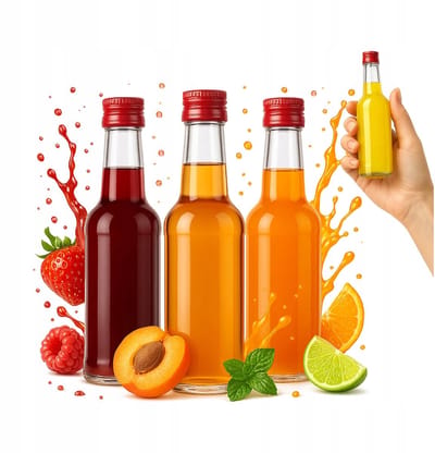 Bimberek Monopol Serie - Miniatuur Alcoholfles - 100ml - Glazen - Aluminium Deksels