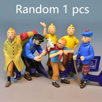 Authentieke Anime DingDing Hond Kapitein Handgemaakt Model Poppetje Bureau Ornament Speelgoed Fan Verzameling Cadeau Verjaardagscadeau voor Kinderen