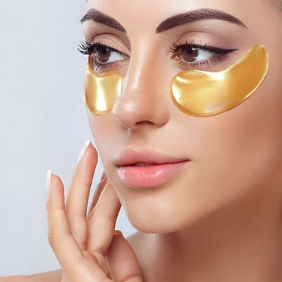 Collageen Oogpads - 20 Stuks - Oogcrème - Gold Collageen Eye Patch - Voor Donkere Kringen en Wallen Rondom de Ogen - Gezichtsmaskers & -Strips - Eye Mask - Oogmasker 10 stuks