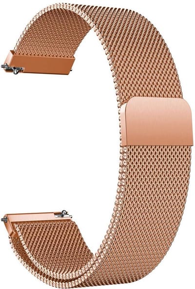 Bandje geschikt voor Huawei Watch GT 2 42mm - Roségoud Milanese Band