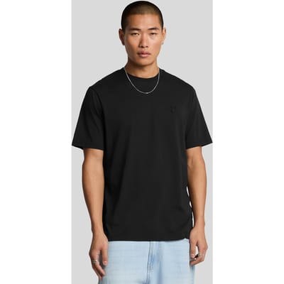 T-shirt Lyle &amp; Scott TS2255TON SUPERFINE-Z865 JET BLACK