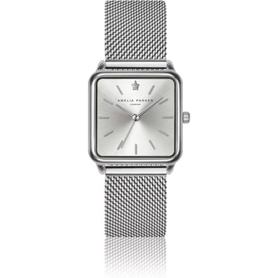 Dameshorloge Amelia Parker Plaza Mesh