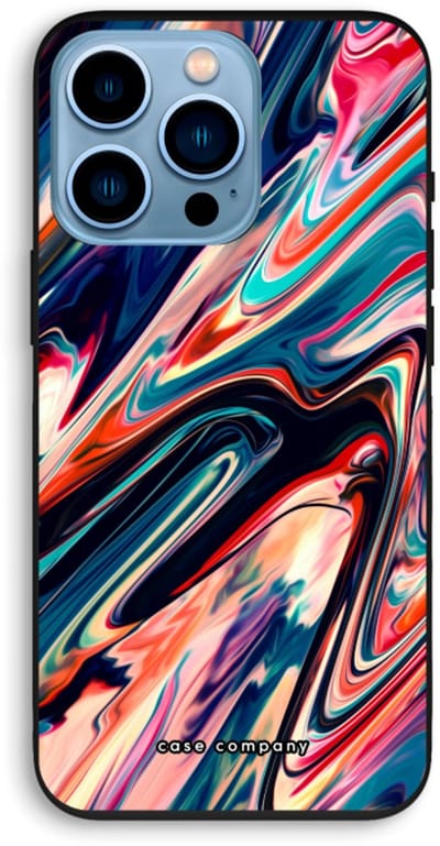 Case Company® - Hoesje geschikt voor iPhone 13 Pro hoesje - Quantum Being - Biologisch Afbreekbaar Telefoonhoesje - Bescherming alle Kanten en Schermrand