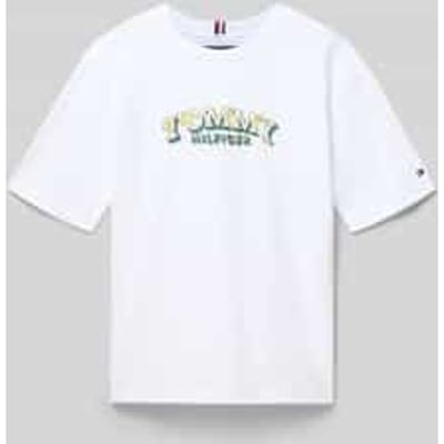 regular fit T-shirt van puur katoen