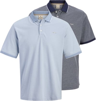 Jack & Jones Plus Polo shirt Plus Size 2-pack Polo shirt