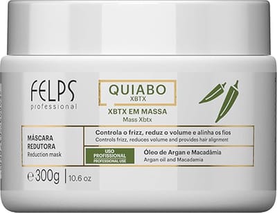 Felps Professional | Quiabo XBTX Reduction Hair Mask | Controls Frizz | 300 gr