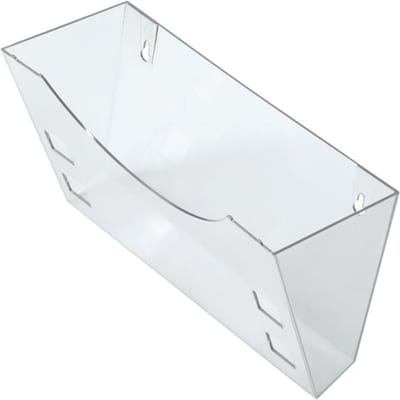 Helit glasklar H6103002 Folderhouder Glas (helder) 1 stuk(s) (b x h x d) 240 x 165 x 105 mm