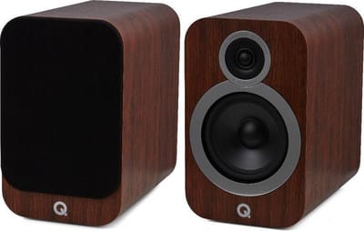 Q Acoustics 3030i Hifi - Boekenplank Luidspreker - Walnoot (per paar)