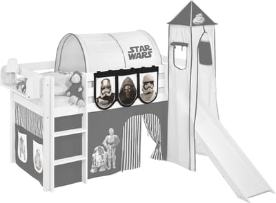 Zakjes Star Wars Zwart voor halfhoogslaper