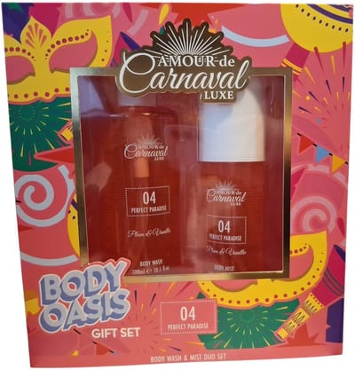 Amour de Carnaval Body Oasis Body Wash & Bodymist Duo Giftset 04 Perfect Paradise