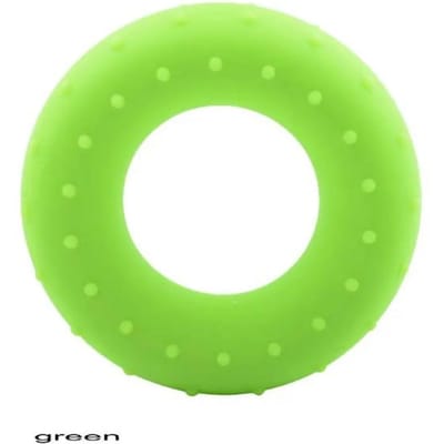 Appareil de force de préhension en silicone Entraînement de rééducation Exercice Cercle de fitness pour les mains pour hommes et femmes Petit équipement de fitness pour la maison