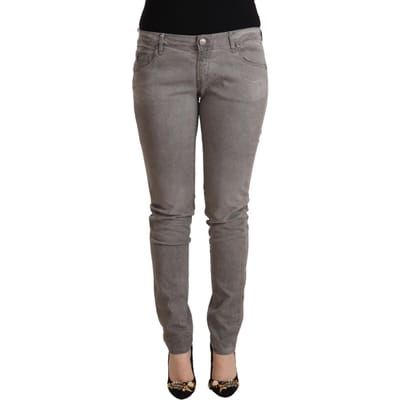 Grijze Jeans Casual Stijl