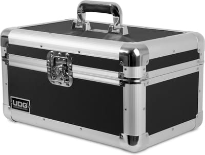 UDG Ultimate 7" Record Case 200 Black/Silver (U93018SL) - Vinyl case