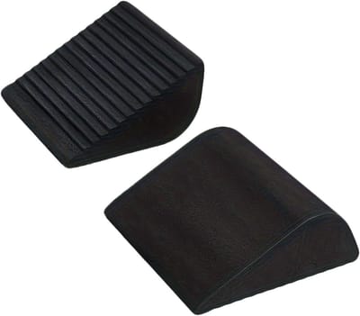 Squat Wedge - Kuitverhoging Blok - Fitness Training - Verstelbare Breedte - 20 x 16 x 10 cm - Zwart