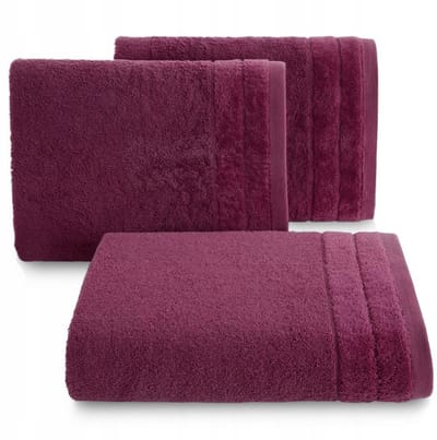 Eurofirany Damla Badhanddoek 50x90 cm 100% Katoen Amarant