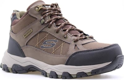 Skechers Selmen Melano bruin wandelschoenen heren (204477 CHOC)