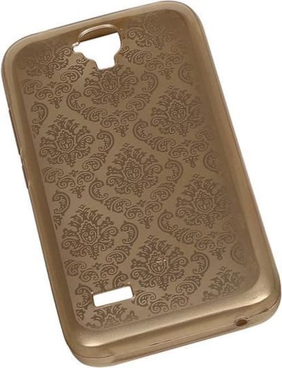 Goud Brocant TPU back case cover hoesje voor Huawei Y560 / Y5