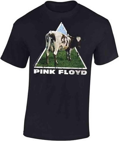 Pink Floyd Heren Tshirt -S- Atom Heart Zwart