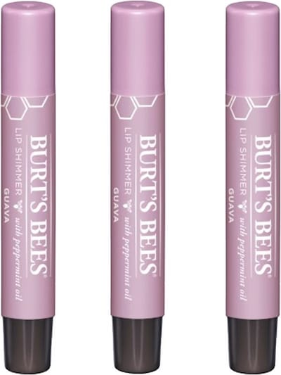 BURT'S BEES - Lip Shimmer Guava - 3 Pak