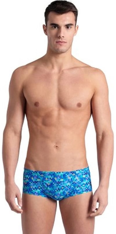 Arena Pooltiles Zwemshort Heren - Blauw | Maat: 70