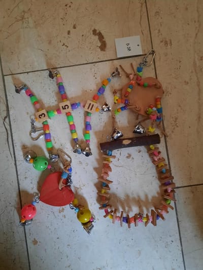 Speelgoedpakket kleine vogels