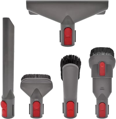 5-in-1 Stofzuigeraccessoireset - Vervangende Accessoireset - Borsteltool - Mondstukset - Draadloze Stofzuiger - Universele Mondstuk- en Accessoireset - Geschikt voor Dyson Stofzuiger V7, V8, V10, V11, V12, V15