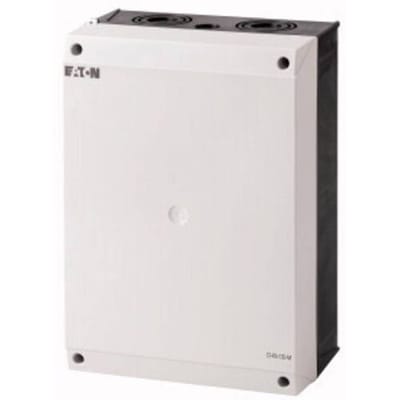 Eaton CI-K5-125-M 206899 Lege behuizing Voor montageplaat (l x b x h) 125 x 200 x 280 mm Grijs-wit (RAL 7035), Zwart (RAL 9005) 1 stuk(s)