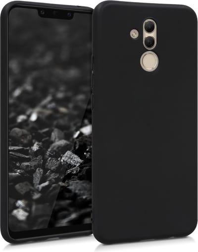 kwmobile telefoonhoesje geschikt voor Huawei Mate 20 Lite - Hoesje voor smartphone - Back cover in mat zwart