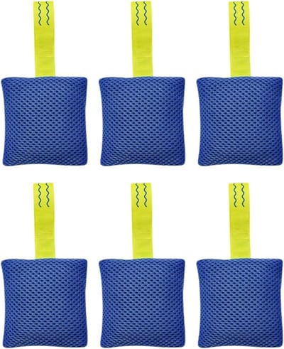 Geurdetectie Trainingsset - Neuswerk Uitrusting Hond - Hersenactiviteit Stimuleren - Interactieve Geurspelletjes - 6-delig - Groen Blauw