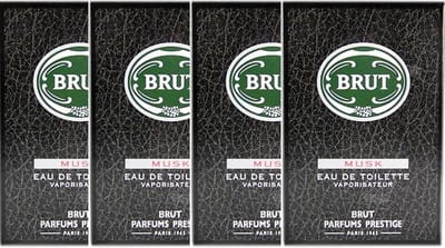 Brut Eau de Toilette Men – Musk, 100 ml - 4 stuks