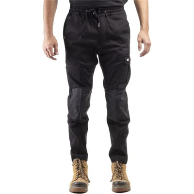 Caterpillar Dynamisch Katoenen Zwarte Buitenbroek voor Mannen