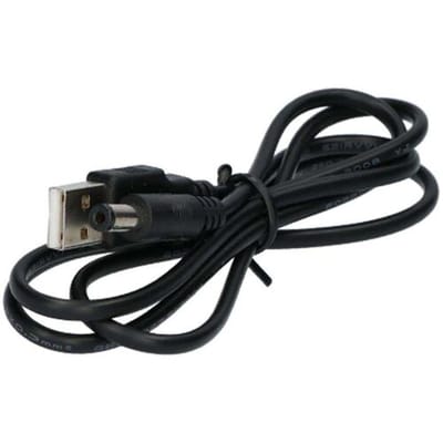 HOFTRONIC USB - DC kabel 2m - voedingskabel - 5,5x 2.1 mm