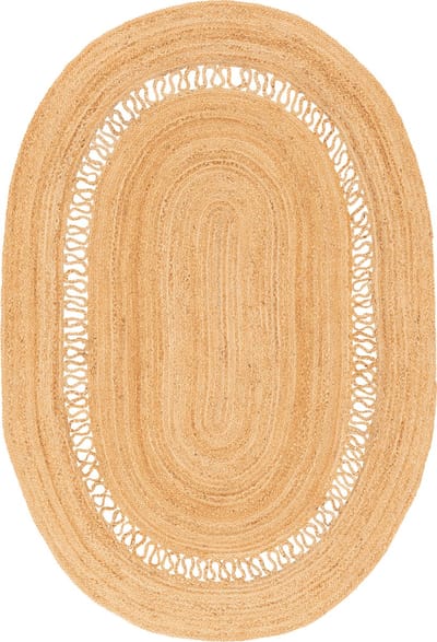 Pergamon Natuurvezel tapijt Jute Salsa Modern