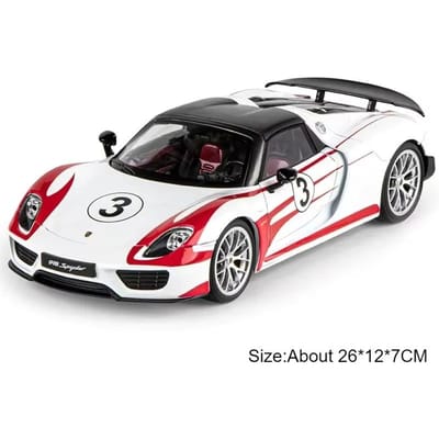 Groot 1:18 Gtr Skyline S15 918 Martini Autamodel Speelgoed Muziek Licht Schokabsorptie Legering Diecast Modellen Huisdecoratie Cadeau