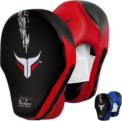 Curved Focus Pads voor Boks en Kickboksen - Trainingspads voor MMA en Muay Thai