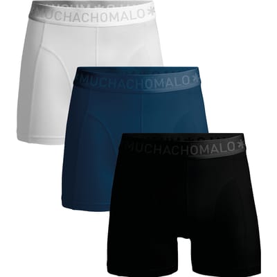 Muchachomalo Boxershort Heren – 3 Pack – Modal Katoen– Zachte Boxershort– Kleding – Heren Ondergoed – Onderbroeken Heren