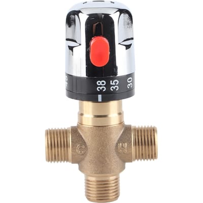 Robinet mitigeur thermostatique en laiton pour contrôle de la température de l'eau