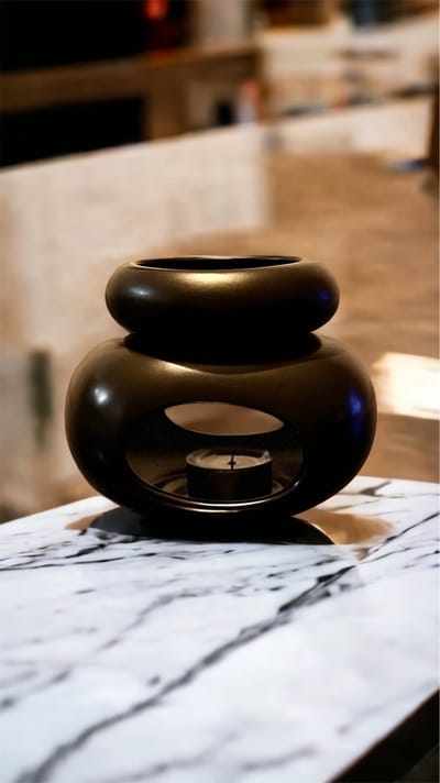 Wax brander - Olie Brander - Black Orb - Geurbrander