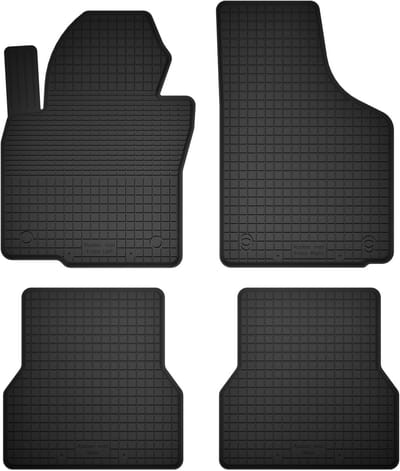 Wielganizator BasicProtect - Rubbermatten - Volkswagen Eos Cabrio - 4 Stuks - Antislip
