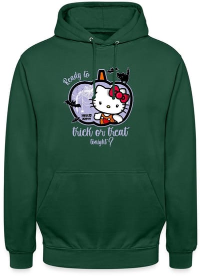 Hello Kitty Halloween Trick Of Treat Hoodie Unisex