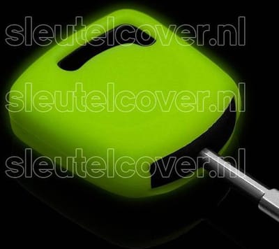 Autosleutel Hoesje geschikt voor Ford - SleutelCover - Silicone Autosleutel Cover - Sleutelhoesje Glow in the dark / Lichtgevend