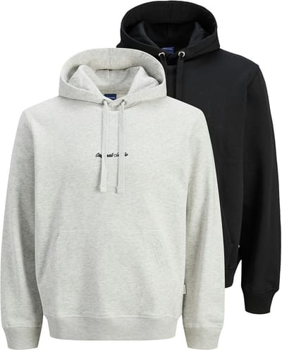 Jack & Jones Heren hoddie 2 pack Norrebro