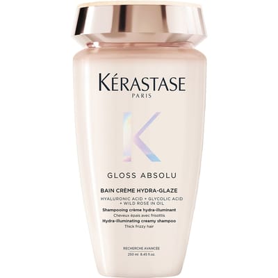 Kérastase Anti Frizz Shampoo Met Glanseffect Voor Dik Pluizig Haar Kérastase - Gloss Absolu Bain Riche Crème Hydra-glaze Anti-frizz Shampoo Met Glanseffect - Voor Dik, Pluizig Haar