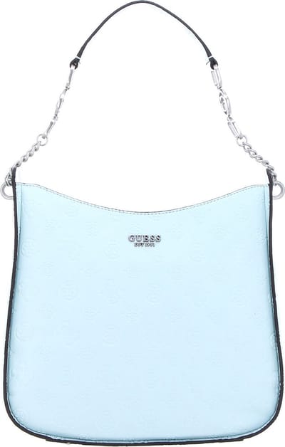 GUESS Schoudertas Galeria Hobo Ice blue Lichtblauw