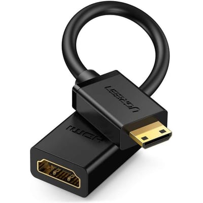HDMI naar Mini HDMI Adapter kabel - 4K 60 Hz - 22 cm