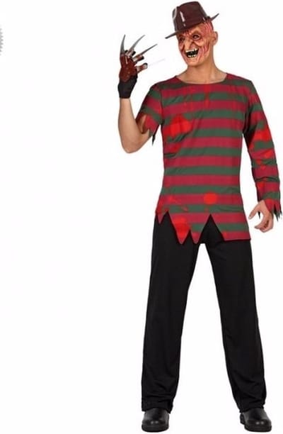 Halloween Freddy verkleedkostuum - voor volwassenen - horror verkleedpak - horrorfilm 50